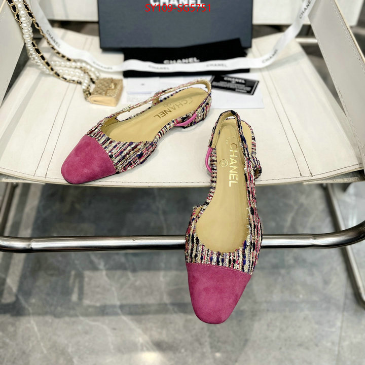 Women Shoes-Chanel high ID: SG5751 $: 109USD