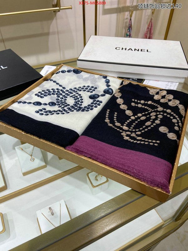 Scarf-Chanel buy aaaaa cheap ID: MG5889 $: 75USD