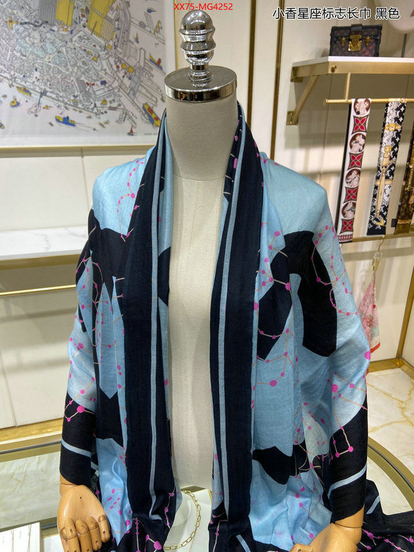 Scarf-Chanel mirror copy luxury ID: MG4252 $: 75USD