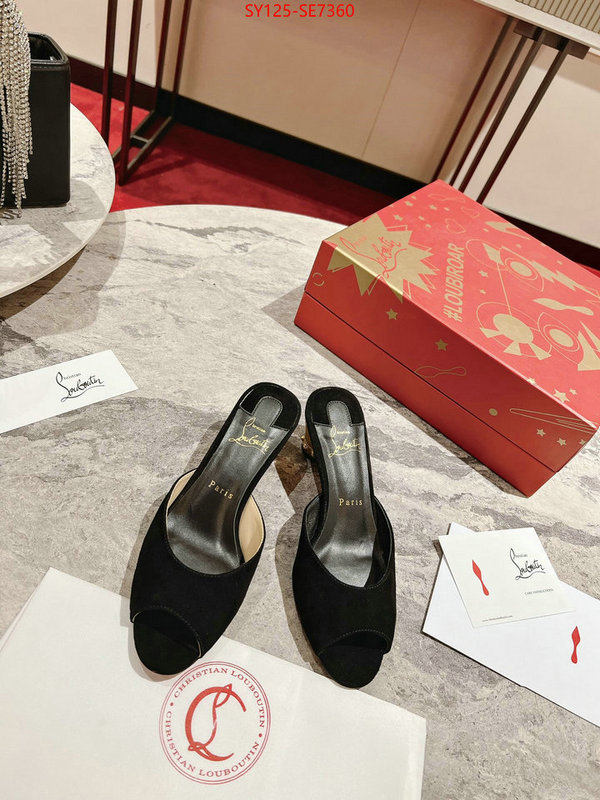 Women Shoes-Christian Louboutin online sale ID: SE7360 $: 125USD