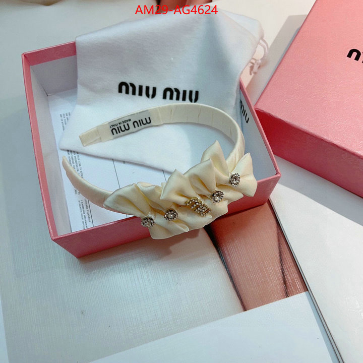 Hair band-MIU MIU flawless ID: AG4624 $: 29USD