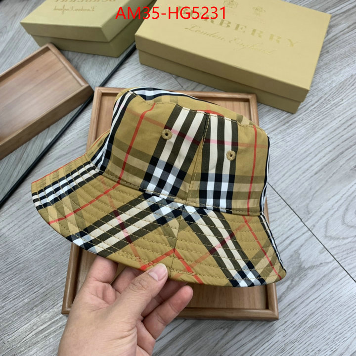 Cap(Hat)-Burberry top quality ID: HG5231 $: 35USD