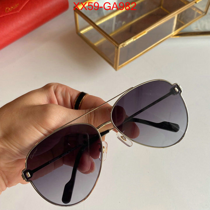 Glasses-Cartier what is top quality replica ID: GA982 $:59USD