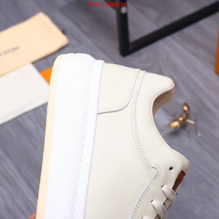 Men Shoes-LV best quality fake ID: SG6524 $: 115USD