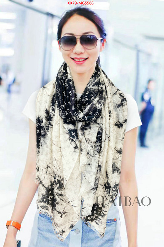 Scarf-LV knockoff highest quality ID: MG5588 $: 79USD