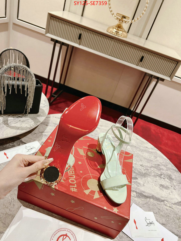 Women Shoes-Christian Louboutin flawless ID: SE7359 $: 125USD