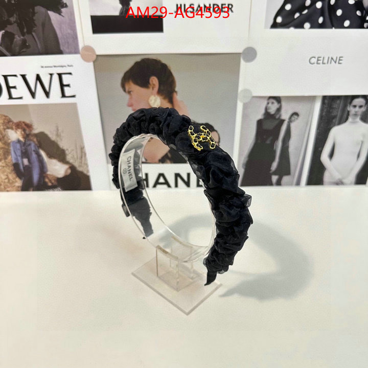 Hair band-Chanel we provide top cheap aaaaa ID: AG4593 $: 29USD