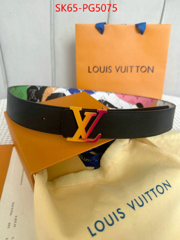 Belts-LV designer fashion replica ID: PG5075 $: 65USD