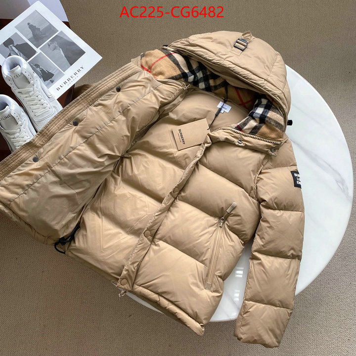 Down jacket Men-Burberry shop designer replica ID: CG6482 $: 225USD