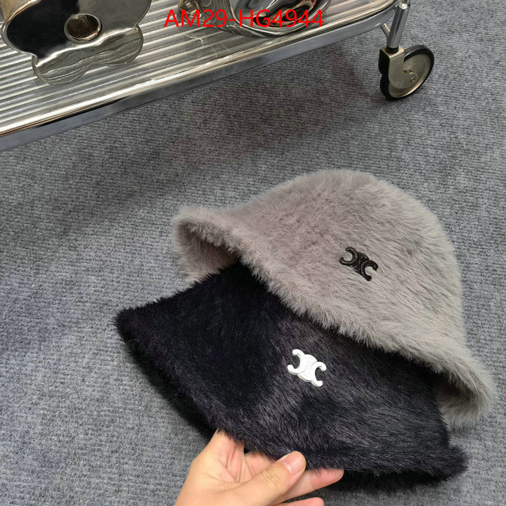 Cap(Hat)-Celine luxury 7 star replica ID: HG4944 $: 29USD