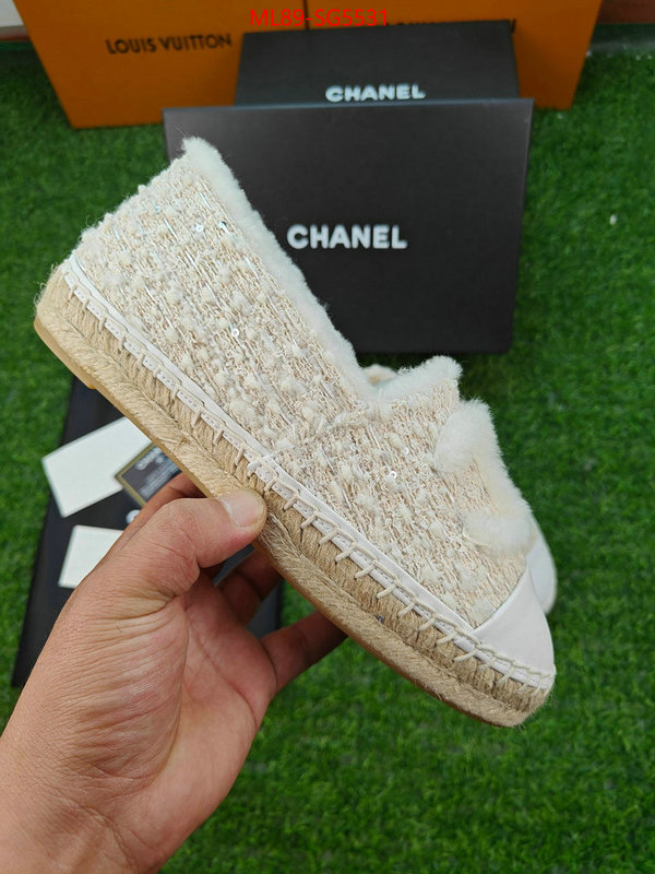 Women Shoes-Chanel sell online luxury designer ID: SG5531 $: 89USD