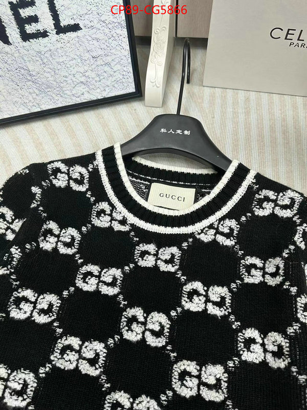 Clothing-Gucci replica 1:1 high quality ID: CG5866 $: 89USD