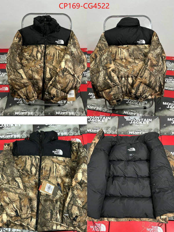 Down jacket Men-The North Face top quality designer replica ID: CG4522 $: 169USD