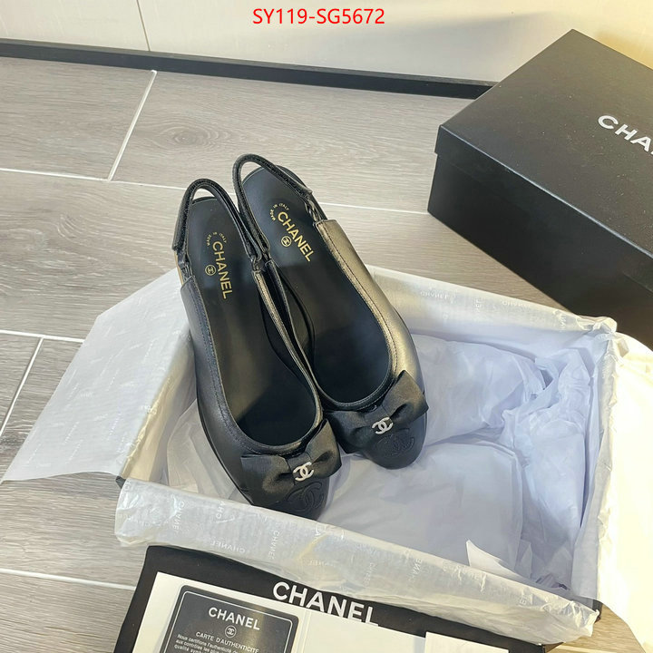 Women Shoes-Chanel buy replica ID: SG5672 $: 119USD