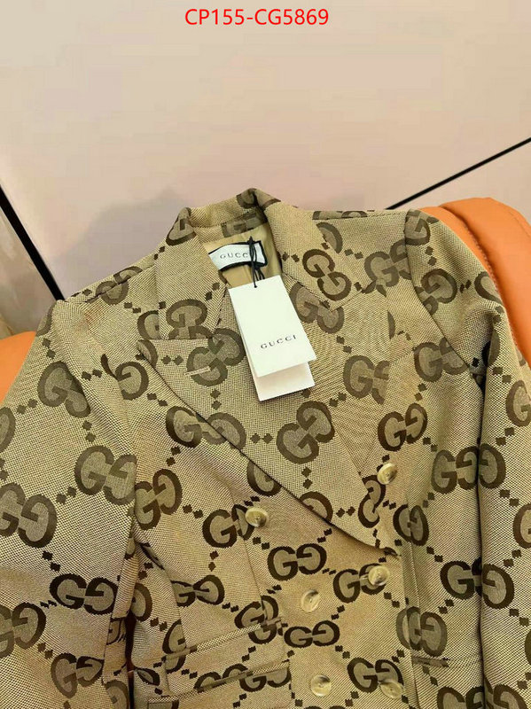 Clothing-Gucci designer fashion replica ID: CG5869