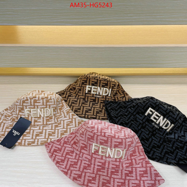 Cap(Hat)-Fendi buy high-quality fake ID: HG5243 $: 35USD