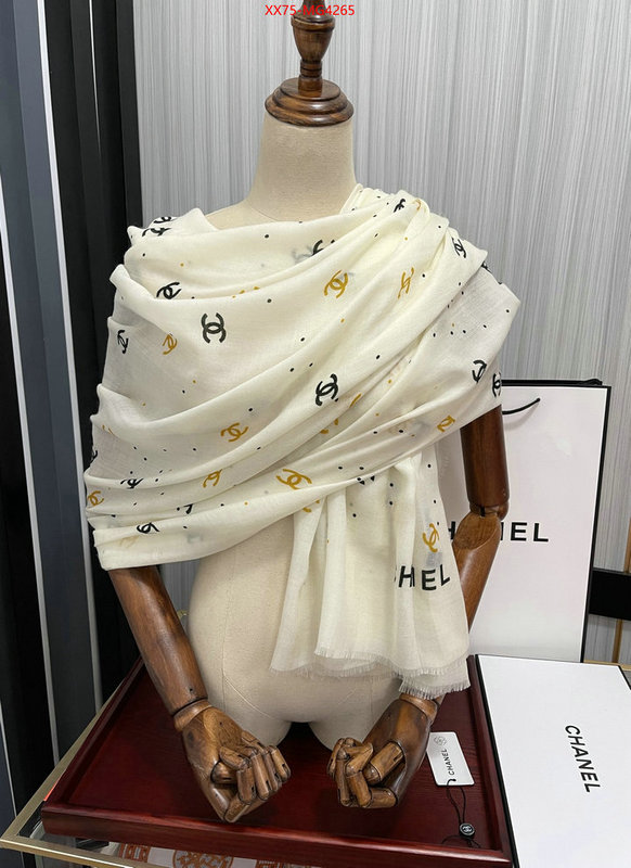 Scarf-Chanel buy cheap replica ID: MG4265 $: 75USD