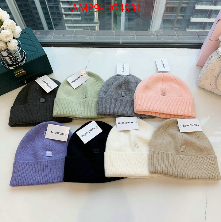 Cap(Hat)-Acne Studios buying replica ID: HG4931 $: 29USD