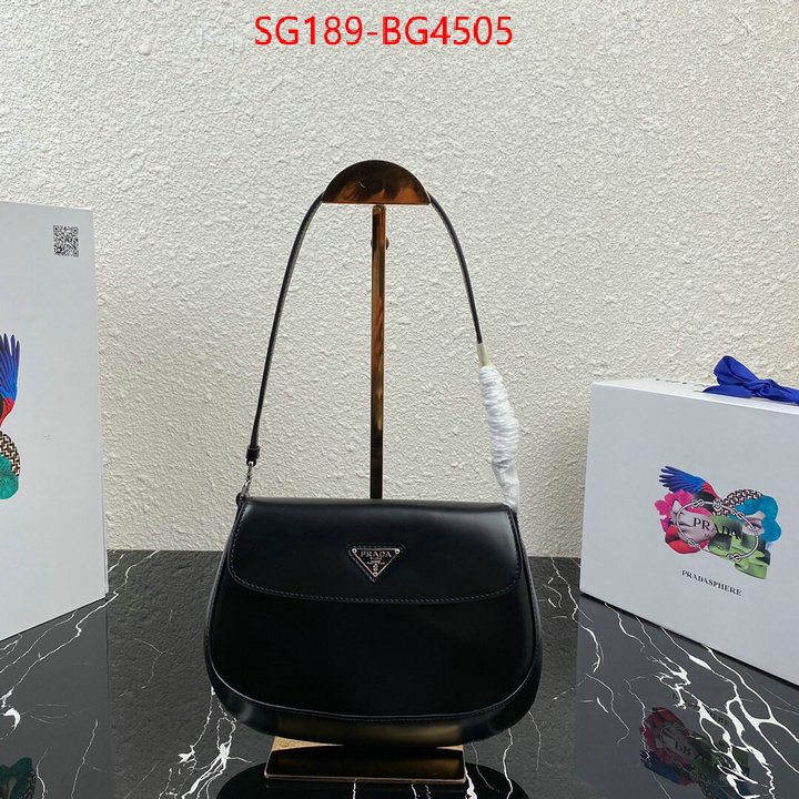 Prada Bags (TOP)-Cleo found replica ID: BG4505 $: 189USD,