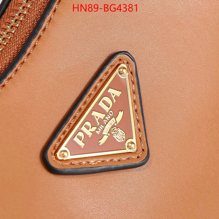 Prada Bags (4A)-Diagonal- buy high-quality fake ID: BG4381 $: 89USD,