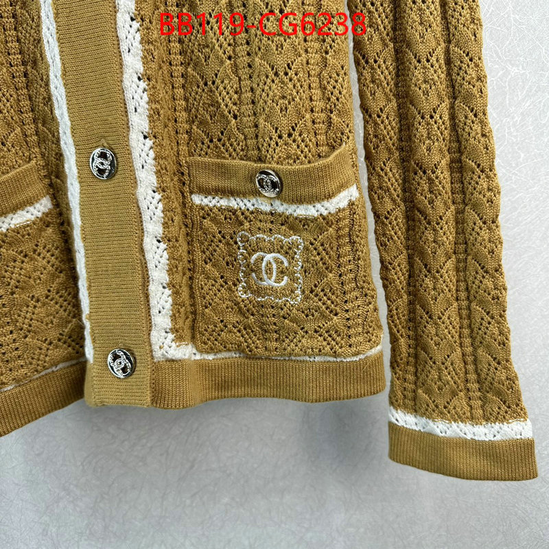 Clothing-Chanel sell high quality ID: CG6238 $: 119USD