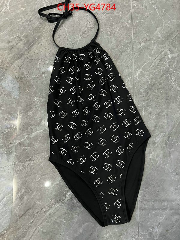 Swimsuit-Chanel where to buy fakes ID: YG4784 $: 35USD