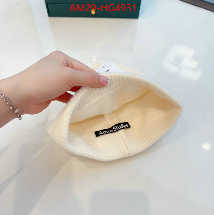 Cap(Hat)-Acne Studios buying replica ID: HG4931 $: 29USD