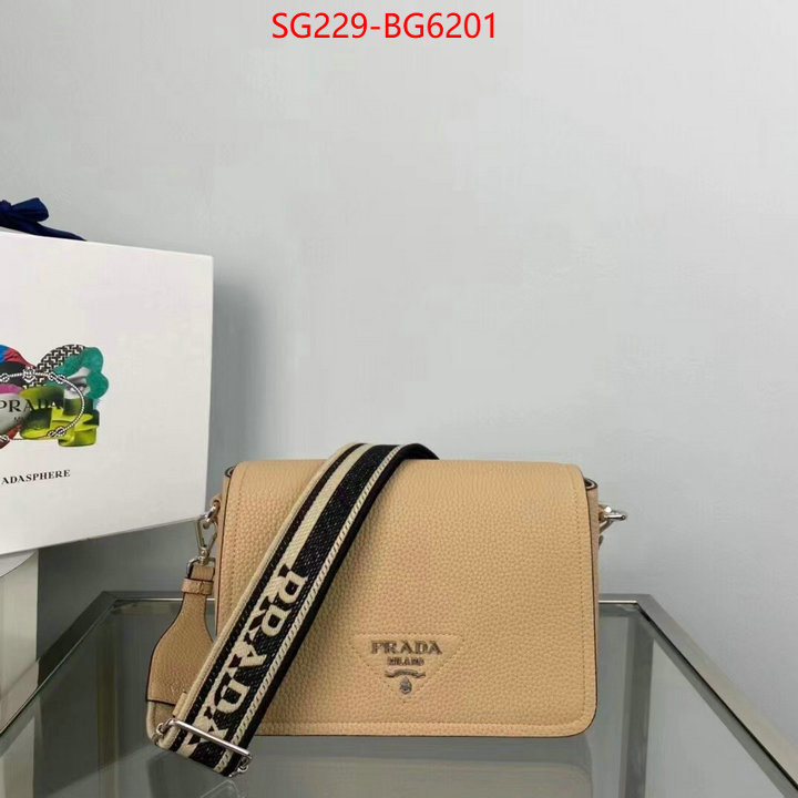 Prada Bags (TOP)-Diagonal- best fake ID: BG6201 $: 229USD,