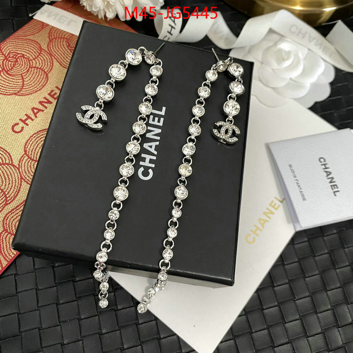 Jewelry-Chanel high quality 1:1 replica ID: JG5445 $: 45USD