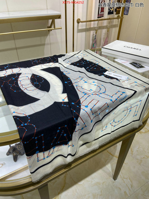 Scarf-Chanel mirror copy luxury ID: MG4252 $: 75USD