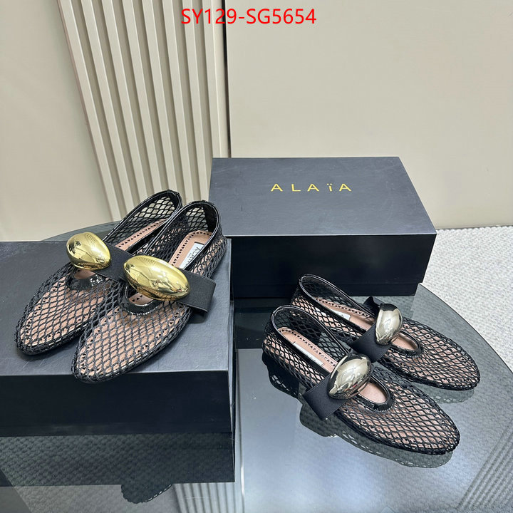 Women Shoes-ALAIA the quality replica ID: SG5654 $: 129USD