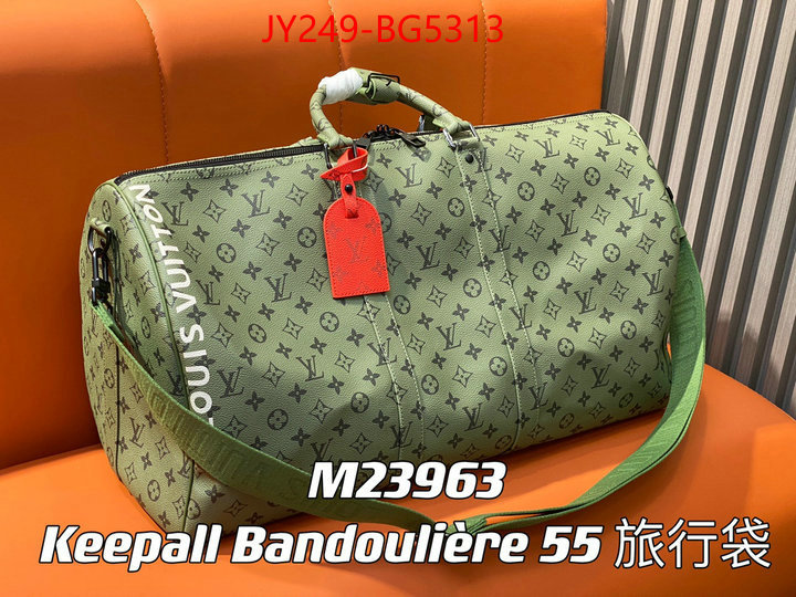 LV Bags(TOP)-Keepall BandouliRe 45-50- high quality online ID: BG5313