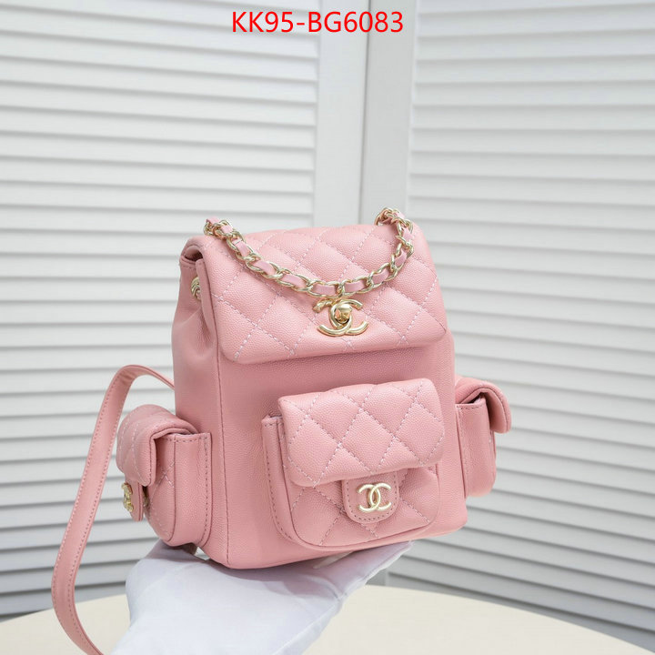 Chanel Bags(4A)-Backpack- top quality designer replica ID: BG6083 $: 95USD,