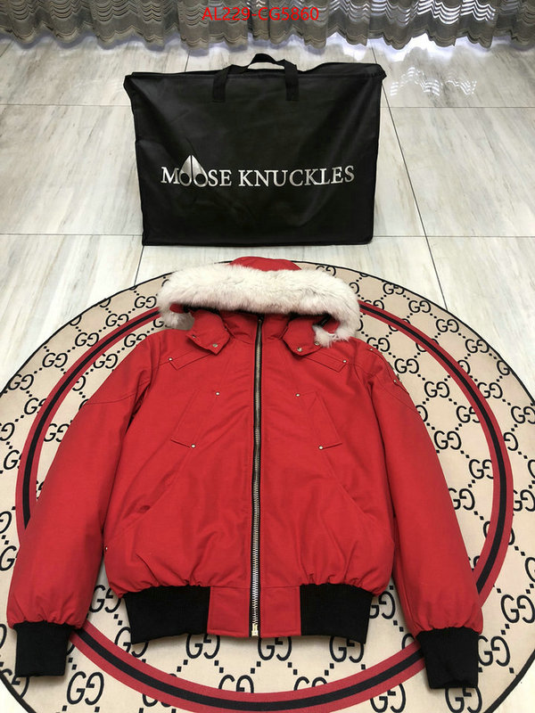 Down jacket Men-Moose Kunckles perfect quality ID: CG5860 $: 229USD