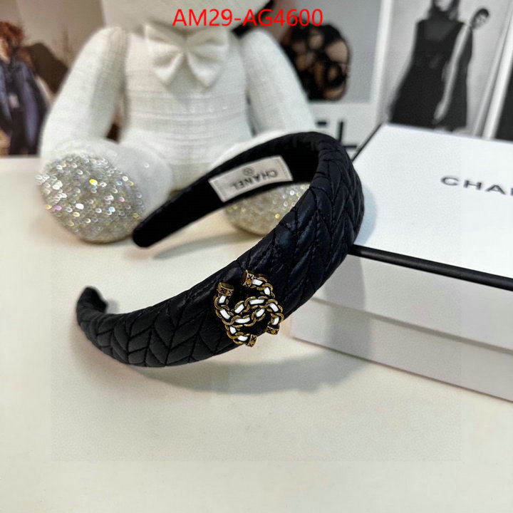 Hair band-Chanel same as original ID: AG4600 $: 29USD