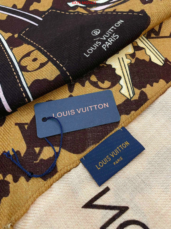 Scarf-LV fashion designer ID: MG5423 $: 79USD