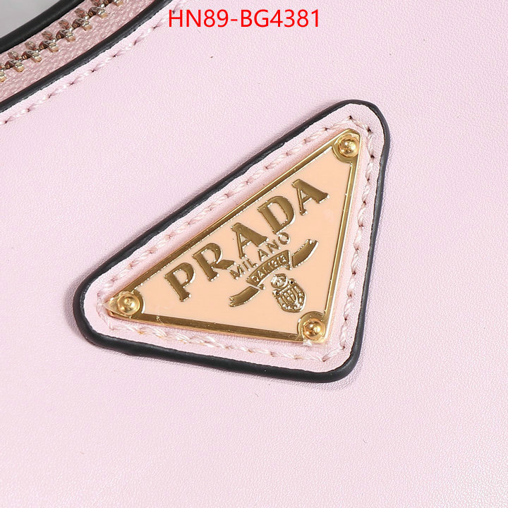 Prada Bags (4A)-Diagonal- buy high-quality fake ID: BG4381 $: 89USD,