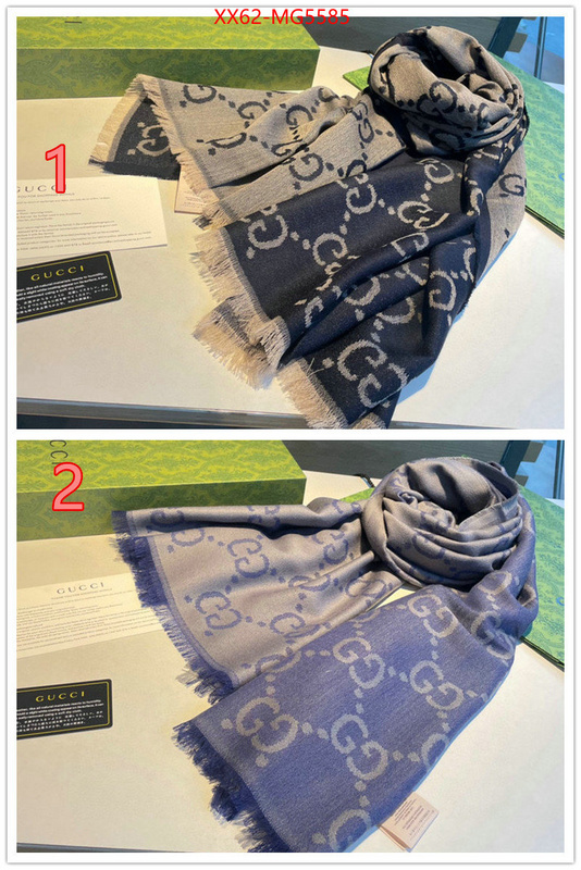 Scarf-Gucci the highest quality fake ID: MG5585 $: 62USD