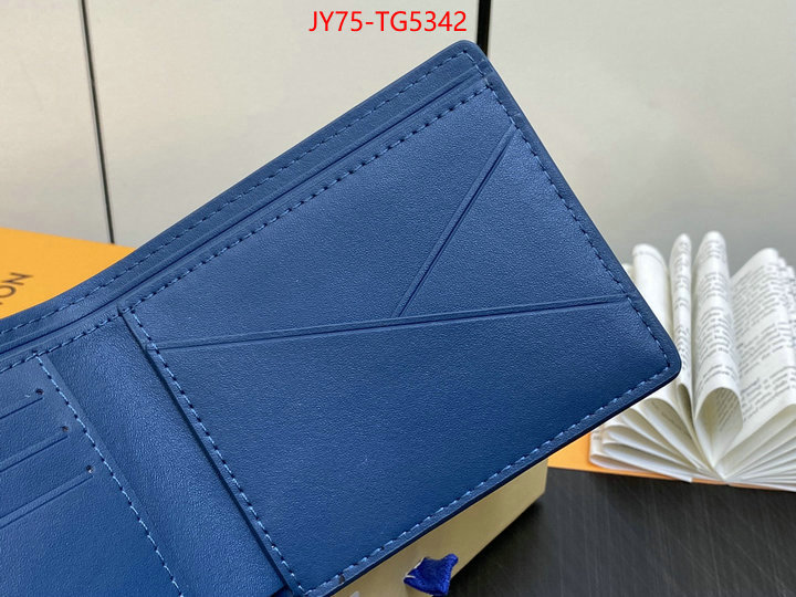 LV Bags(TOP)-Wallet online from china designer ID: TG5342 $: 75USD