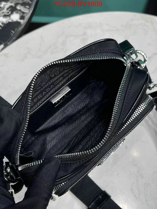 Prada Bags (TOP)-Diagonal- supplier in china ID: BV1809 $: 209USD,