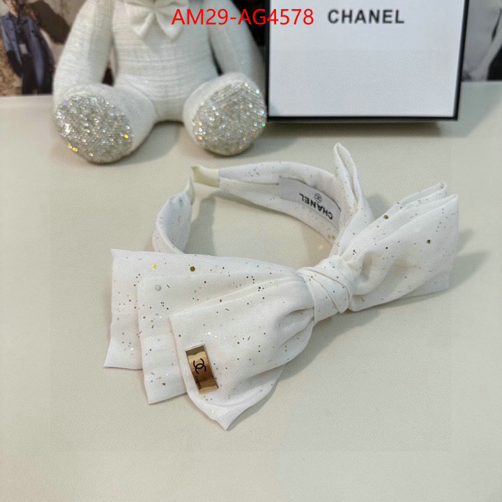 Hair band-Chanel what's best ID: AG4578 $: 29USD