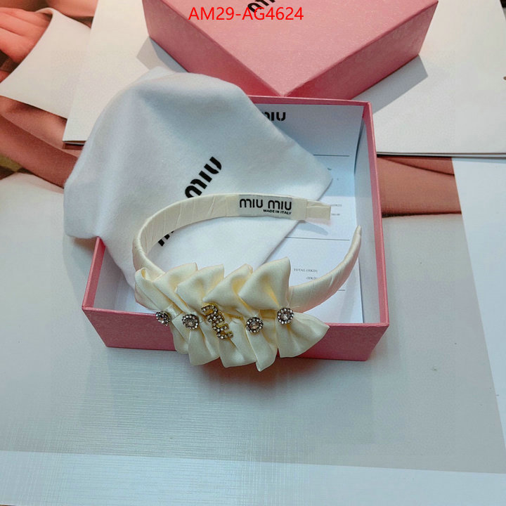 Hair band-MIU MIU flawless ID: AG4624 $: 29USD