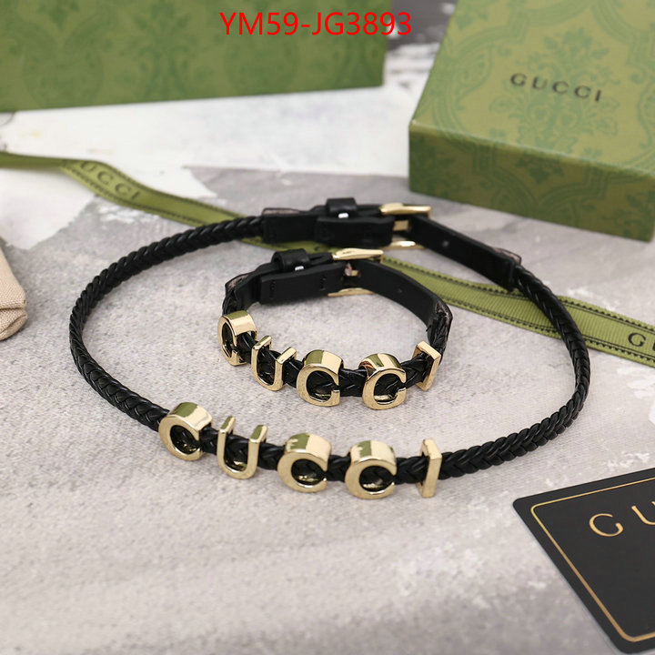Jewelry-Gucci best quality fake ID: JG3893 $: 49USD
