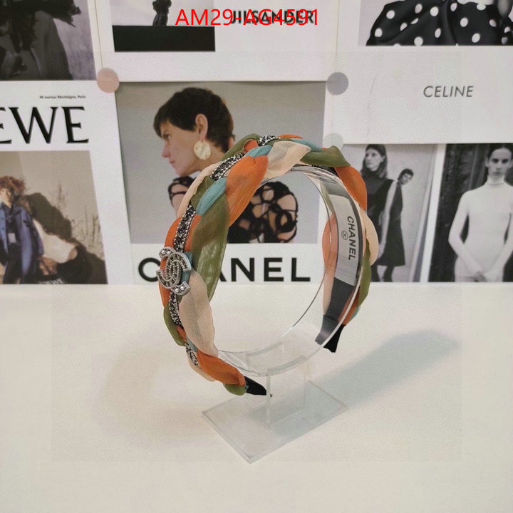 Hair band-Chanel top designer replica ID: AG4591 $: 29USD
