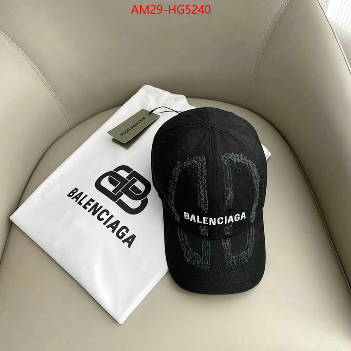 Cap(Hat)-Balenciaga fashion ID: HG5240 $: 29USD