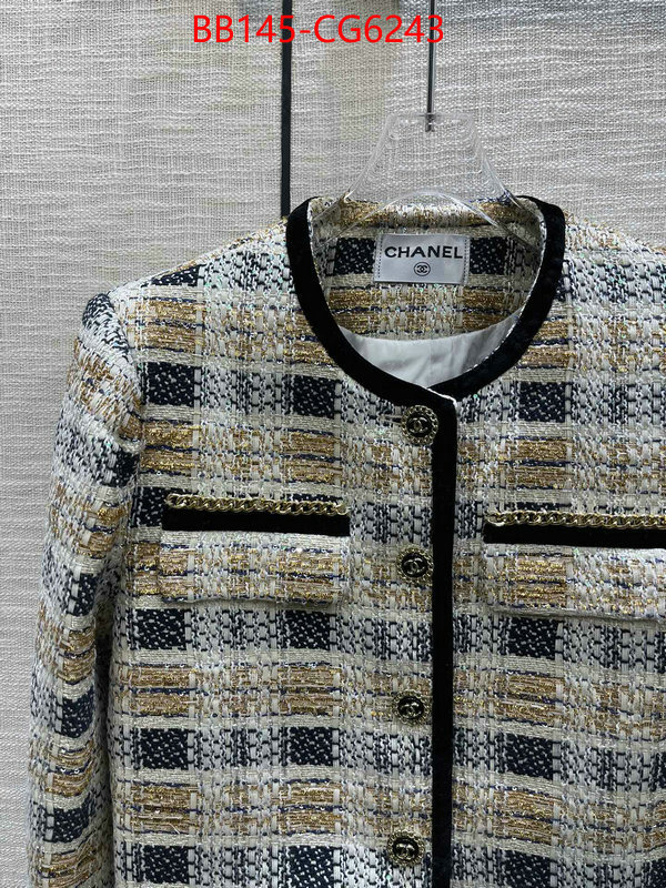 Clothing-Chanel wholesale china ID: CG6243 $: 145USD