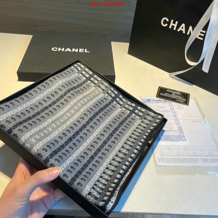 Scarf-Chanel where to find best ID: MG5552 $: 72USD