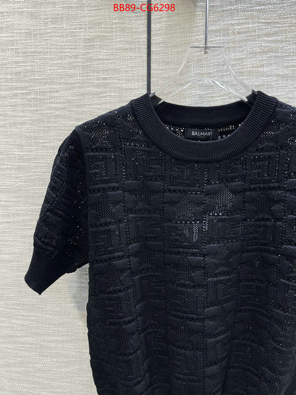 Clothing-Balmain 1:1 replica ID: CG6298 $: 89USD