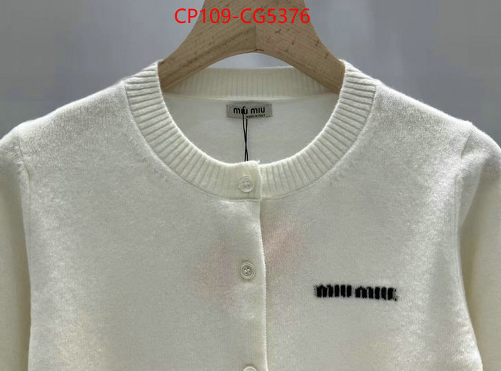 Clothing-MIU MIU replica shop ID: CG5376 $: 109USD