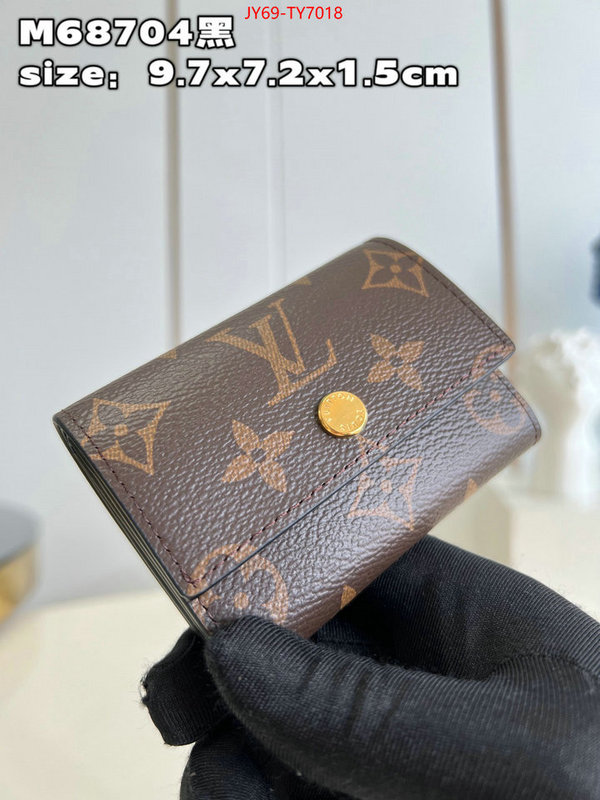 LV Bags(TOP)-Wallet customize best quality replica ID: TY7018 $: 69USD,